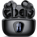 I53 Bluetooth 5.4 Wireless Earbuds with HiFi Stereo, ENC Mic & LED Display for Workout