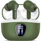 I53 Bluetooth 5.4 Wireless Earbuds with HiFi Stereo, ENC Mic & LED Display for Workout