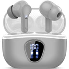 I53 Bluetooth 5.4 Wireless Earbuds with HiFi Stereo, ENC Mic & LED Display for Workout