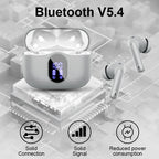 A90 Pro Bluetooth Wireless Earbuds – Deep Bass & Clear Calls