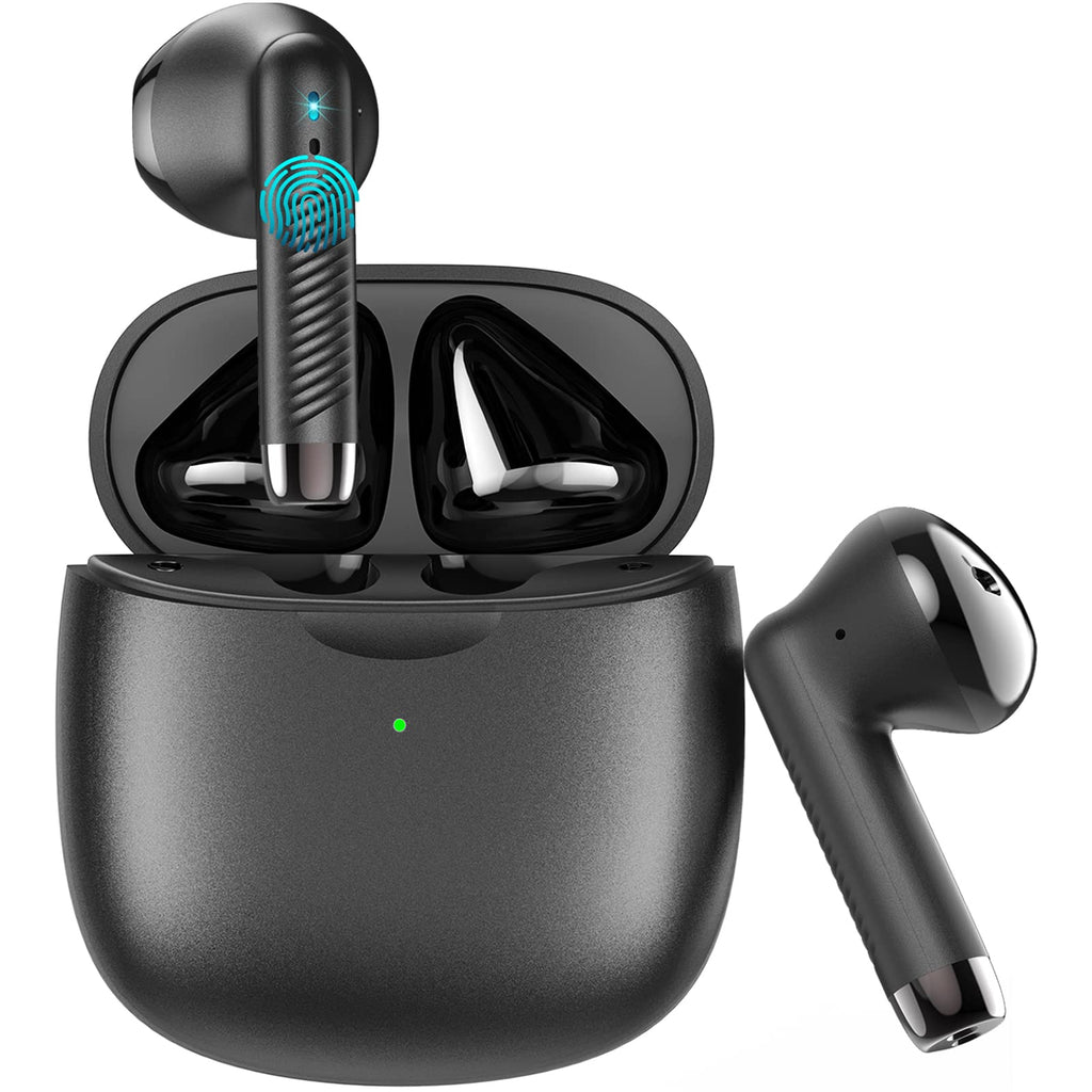 J51 Bluetooth 5.4 Wireless Earbuds with Deep Bass, ENC Calls & 32H Playtime