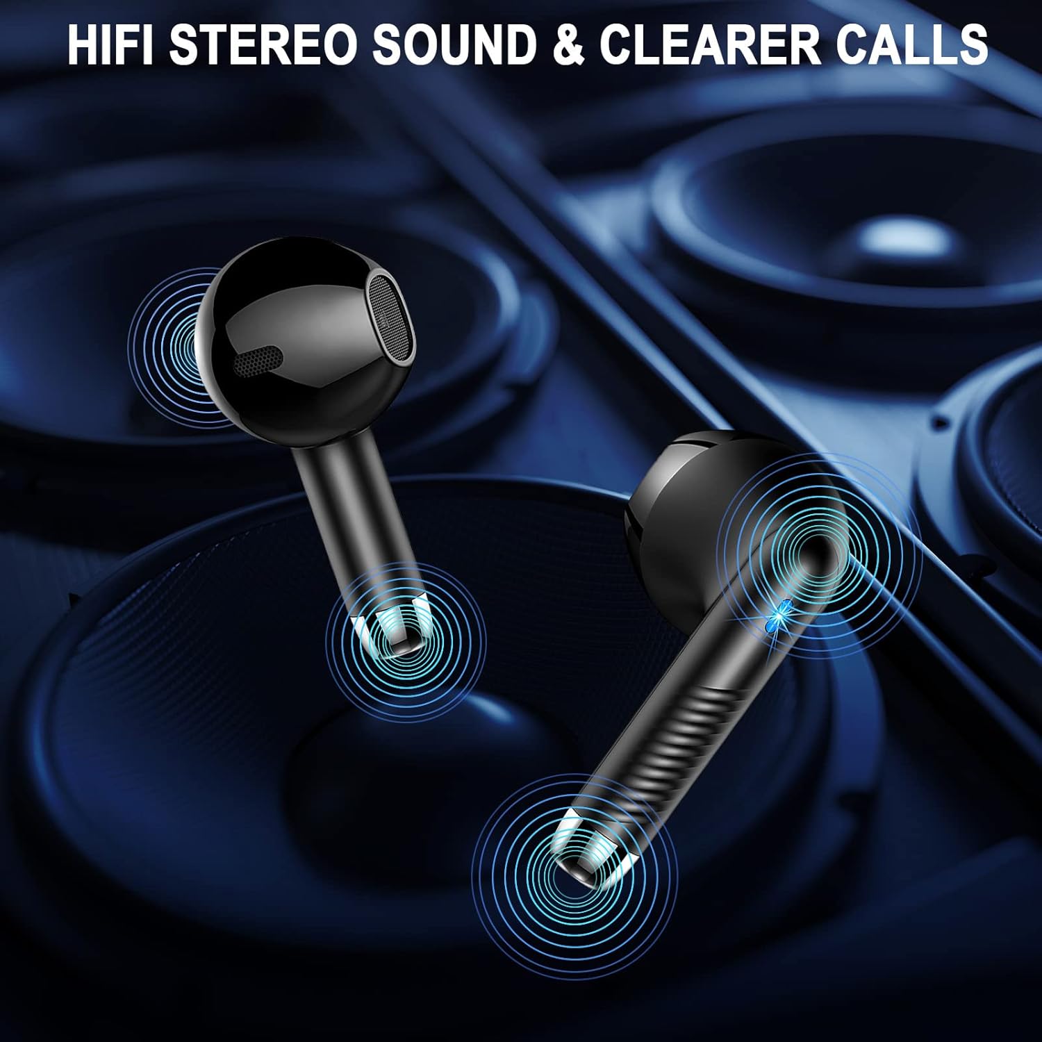 J53 Bluetooth 5.4 Wireless Earbuds with LED Display