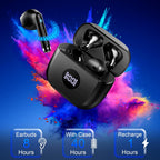 J53 Bluetooth 5.4 Wireless Earbuds with LED Display