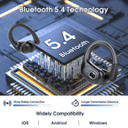 HD65 Bluetooth 5.4 Wireless Earbuds for Sports