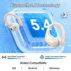 HD65 Bluetooth 5.4 Wireless Earbuds for Sports