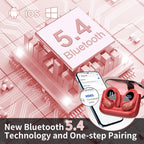 HD65 Bluetooth 5.4 Wireless Earbuds for Sports