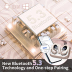 HD65 Bluetooth 5.4 Wireless Earbuds for Sports