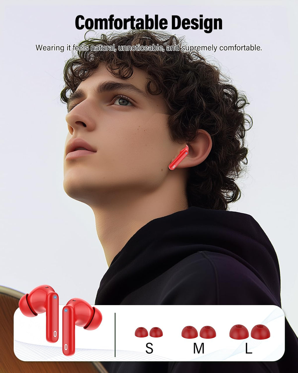 A90 Pro Bluetooth Wireless Earbuds – Deep Bass & Clear Calls