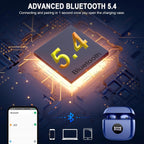 J53 Bluetooth 5.4 Wireless Earbuds with LED Display