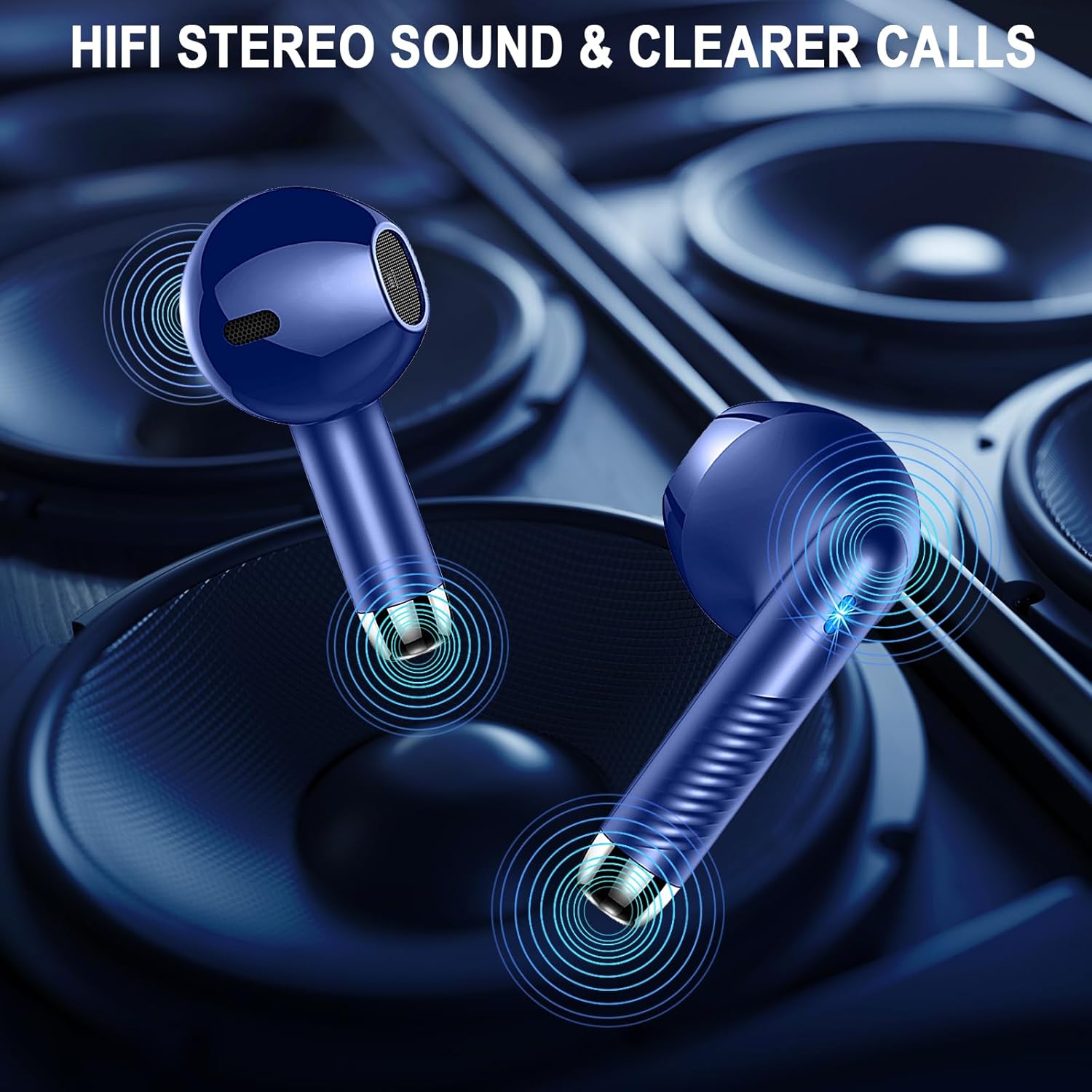 J53 Bluetooth 5.4 Wireless Earbuds with LED Display