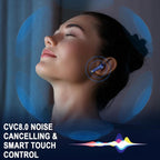 J53 Bluetooth 5.4 Wireless Earbuds with LED Display