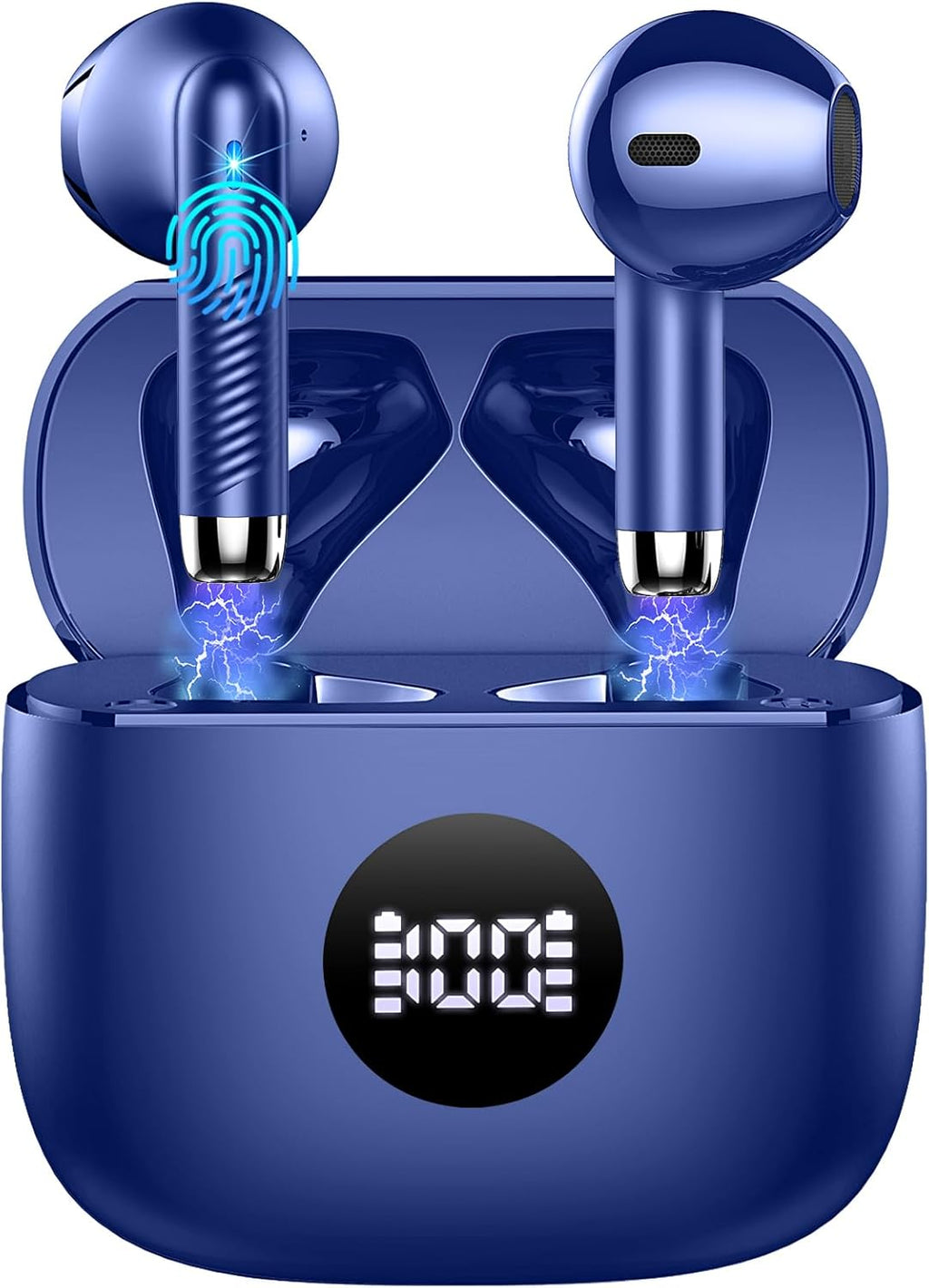 J53 Bluetooth 5.4 Wireless Earbuds with LED Display