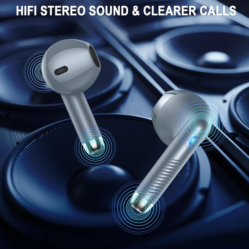 J53 Bluetooth 5.4 Wireless Earbuds with LED Display