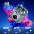 J53 Bluetooth 5.4 Wireless Earbuds with LED Display