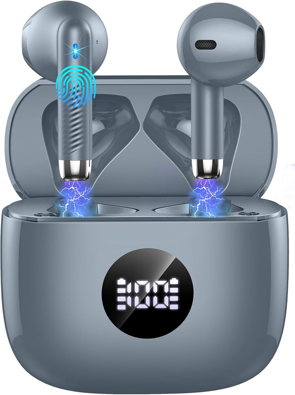 J53 Bluetooth 5.4 Wireless Earbuds with LED Display