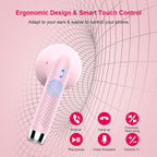 J51 Bluetooth 5.4 Wireless Earbuds with Deep Bass, ENC Calls & 32H Playtime