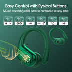 HD65 Bluetooth 5.4 Wireless Earbuds for Sports