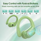 HD65 Bluetooth 5.4 Wireless Earbuds for Sports