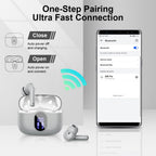 A90 Pro Bluetooth Wireless Earbuds – Deep Bass & Clear Calls