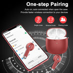 J51 Bluetooth 5.4 Wireless Earbuds with Deep Bass, ENC Calls & 32H Playtime