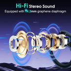 HD65 Bluetooth 5.4 Wireless Earbuds for Sports