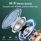 HD65 Bluetooth 5.4 Wireless Earbuds for Sports