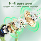HD65 Bluetooth 5.4 Wireless Earbuds for Sports