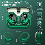 HD65 Bluetooth 5.4 Wireless Earbuds for Sports