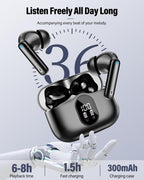 A90 Pro Bluetooth Wireless Earbuds – Deep Bass & Clear Calls