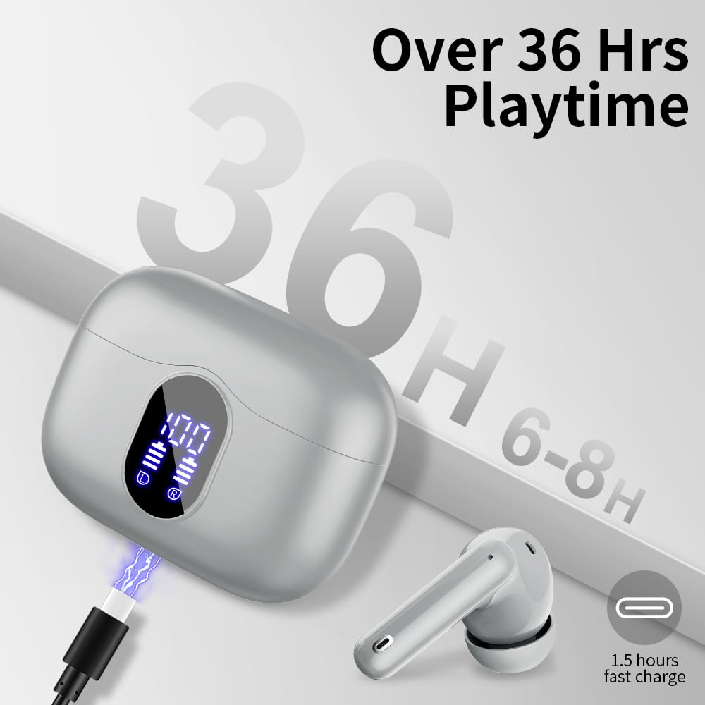 A90 Pro Bluetooth Wireless Earbuds – Deep Bass & Clear Calls