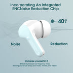I53 Bluetooth 5.4 Wireless Earbuds with HiFi Stereo, ENC Mic & LED Display for Workout
