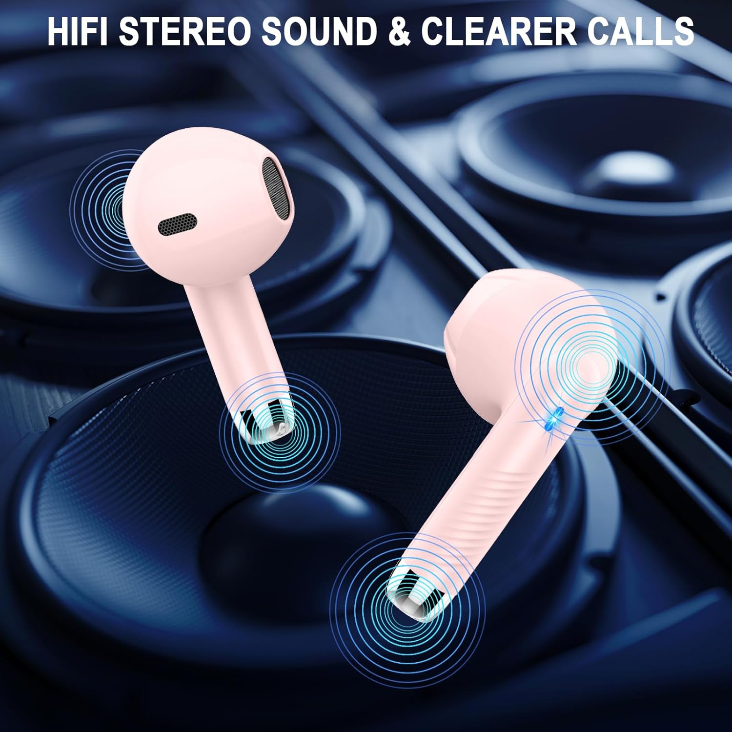 J53 Bluetooth 5.4 Wireless Earbuds with LED Display