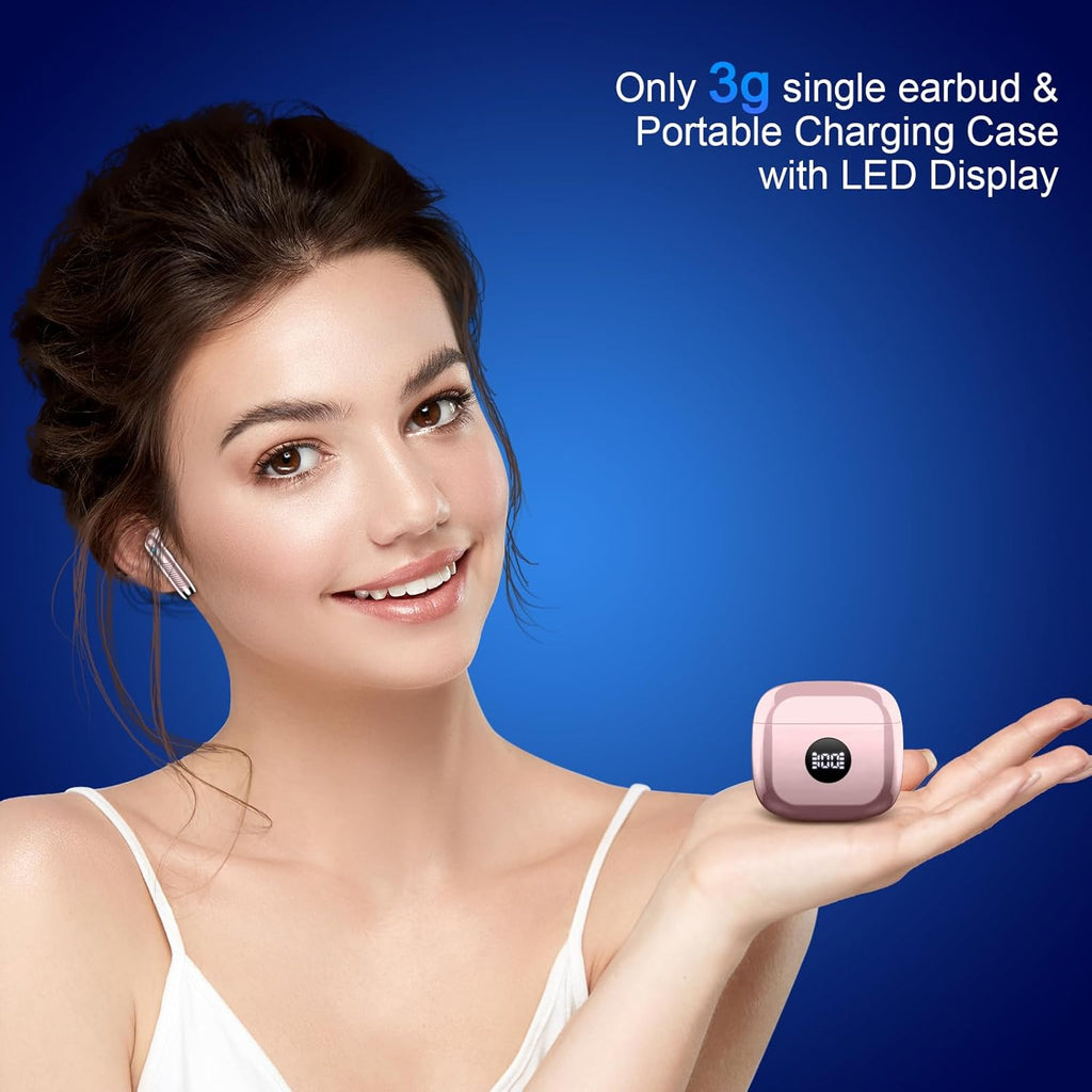 J53 Bluetooth 5.4 Wireless Earbuds with LED Display
