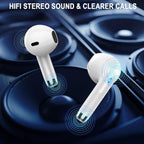 J53 Bluetooth 5.4 Wireless Earbuds with LED Display
